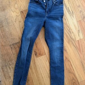 Good American Dark Blue Skinny Jeans